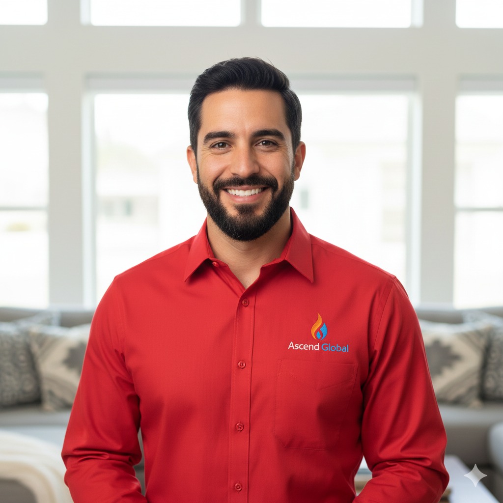 GLOBAL RED CORPORATE SHIRT